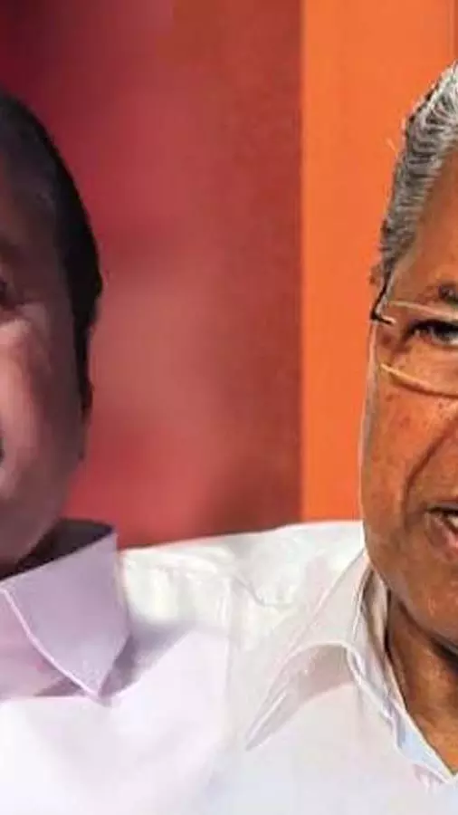Pinarayi Vijayan and V D Satheesan