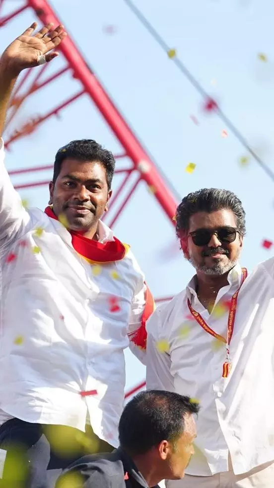 Aadhav Arjuna TVK 2026 TN elections