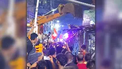 TMC office allegedly razed in Kolkata