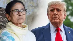 Mamata Banerjee and US President Donald Trump