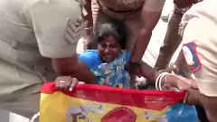 TVK supporters protest in Chennai
