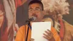 BJP leader Suvendu Adhikari takes the oath, as he becomes West Bengals Chief Minister
