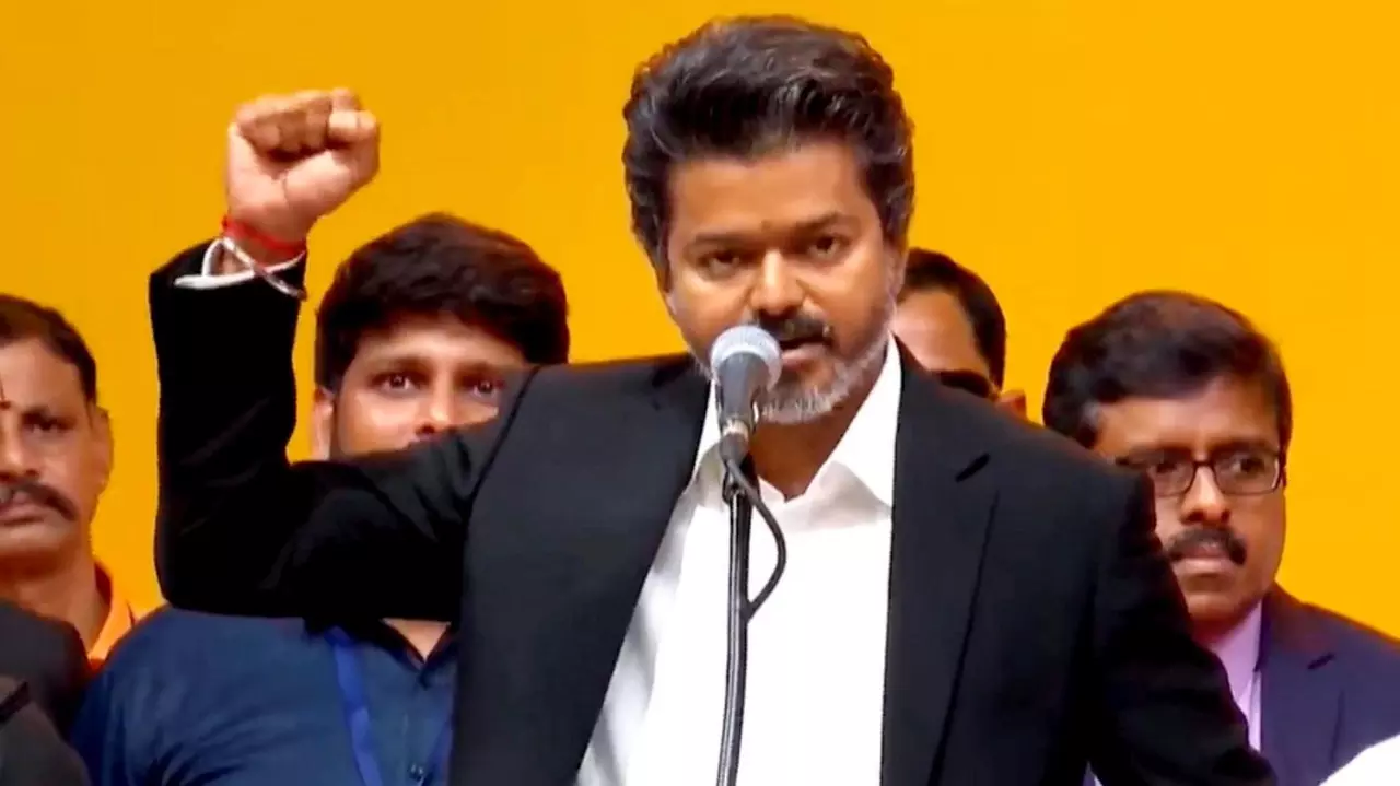 Vijay speech after taking over as CM