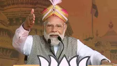 Modi slams Congress over governance, says ‘saffron sun rising from Bengaluru’ Modi slams Congress over governance, says ‘saffron sun rising from Bengaluru’
