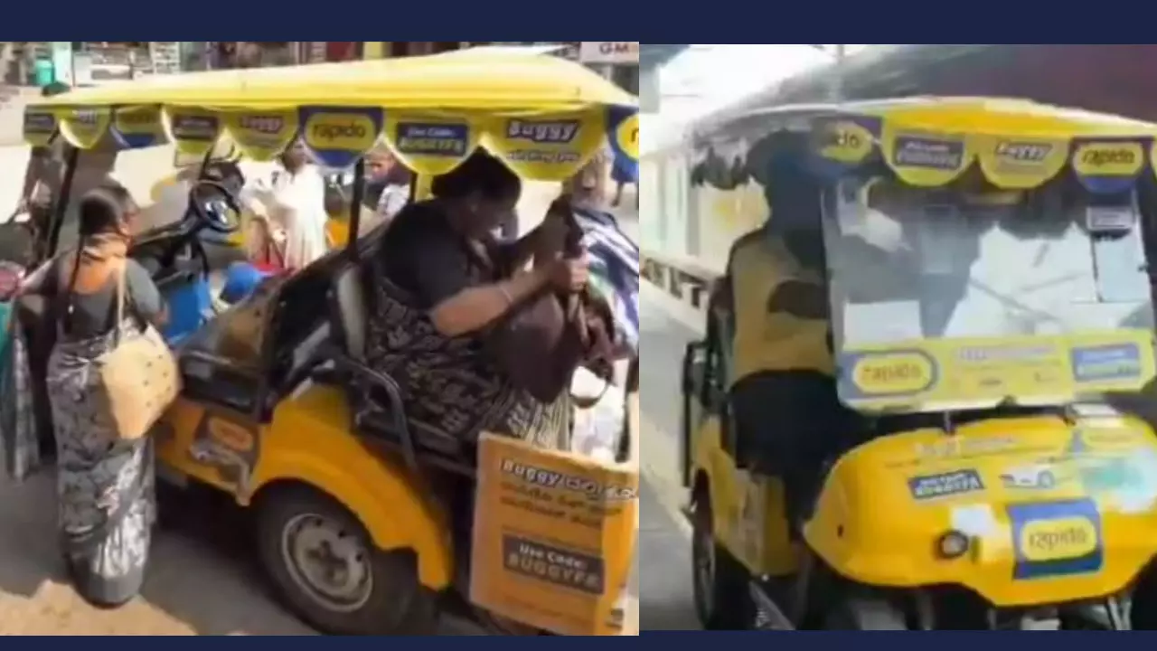 Rapido electric buggy services.