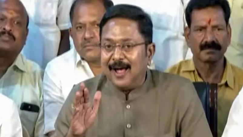 TTV Dhinakaran, general secretary of Amma Makkal Munnetra Kazhagam (AMMK)