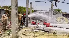 Fire at Dewas in Maharashtra due to illegal unit