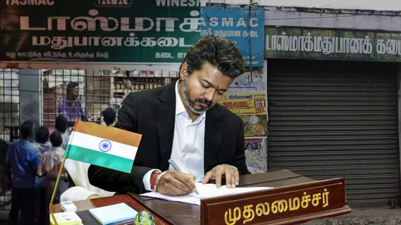 A TASMAC liquor outlet near a Chennai school remains open despite the Tamil Nadu government