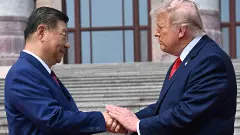 Xi Jingping and Donald Trump Xi Jingping and Donald Trump