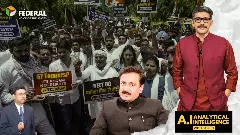 Students protest NEET paper leak Students protest NEET paper leak