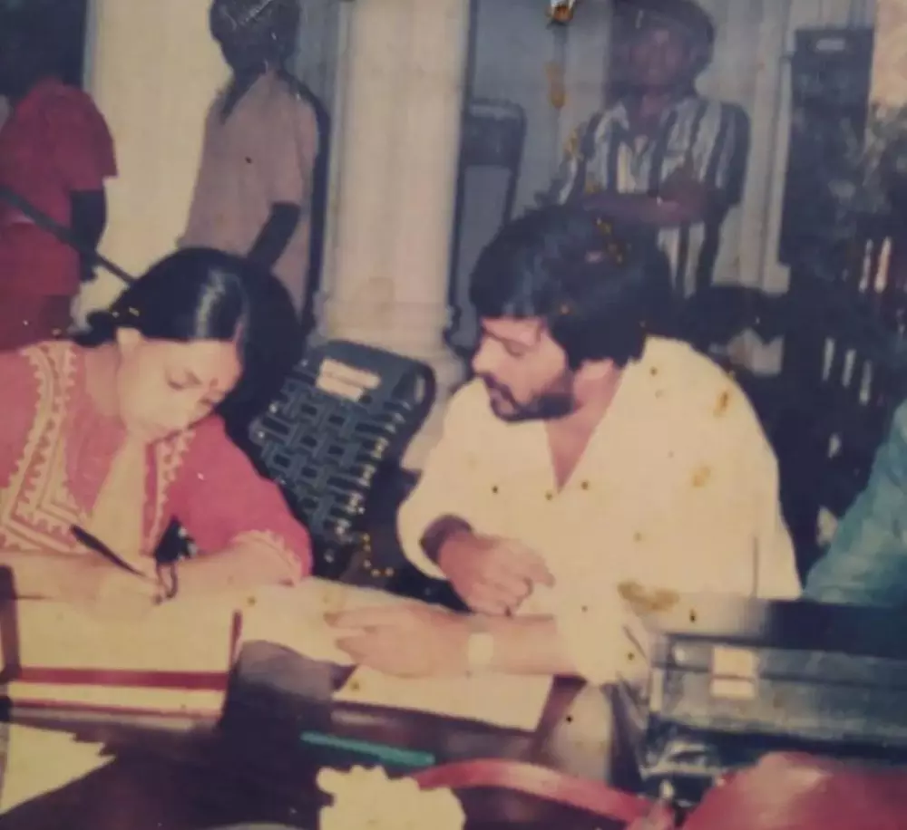 Padmavati Rao, actor and Shankar Nags sister-in-law, was the assistant director for Malgudi Days. Photo: By special arrangement