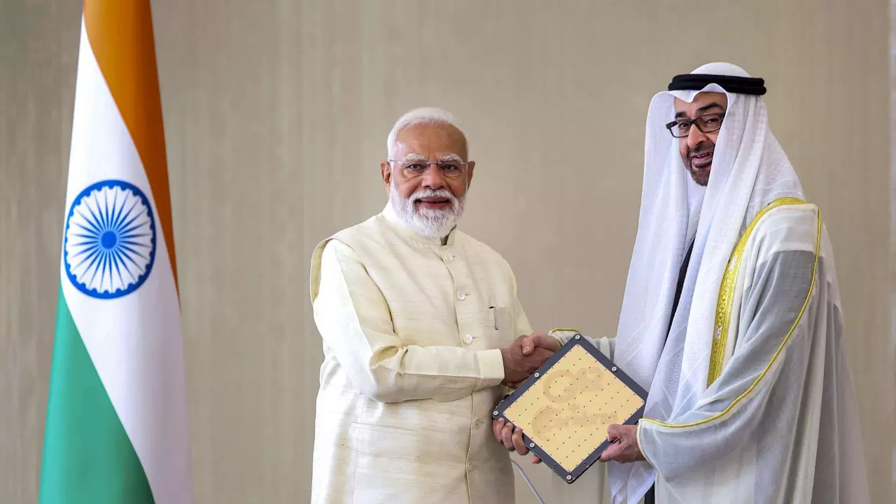 Narendra Modi in UAE