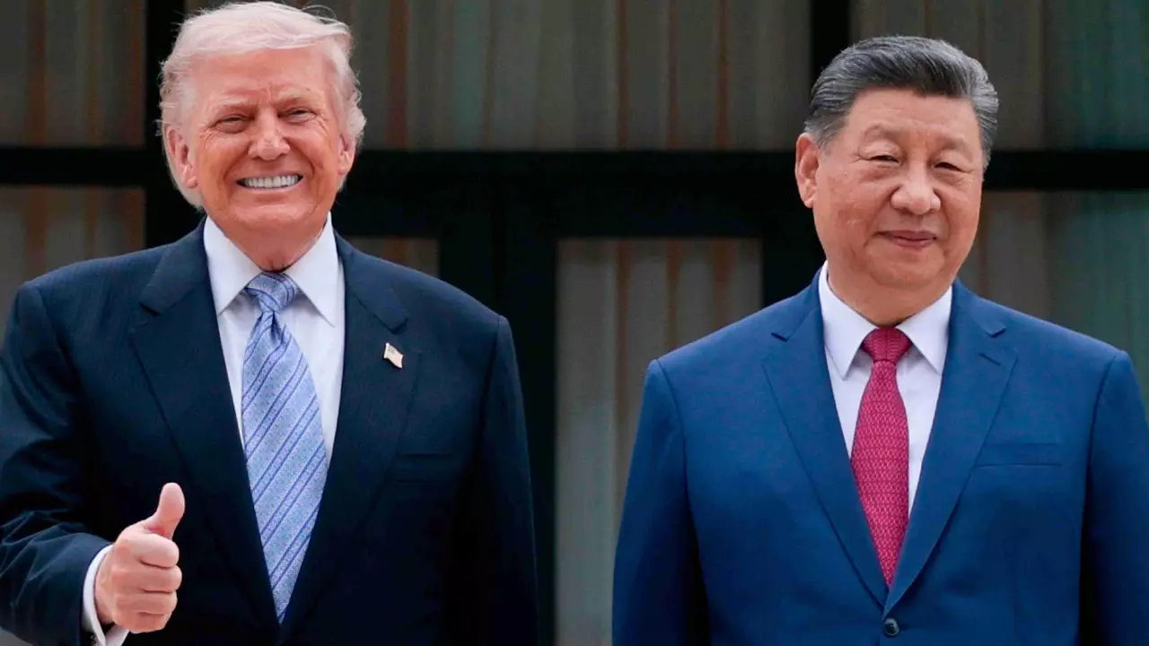 Donald Trump Xi Jinping