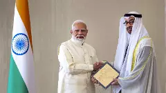 Narendra Modi in UAE