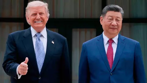 Donald Trump Xi Jinping