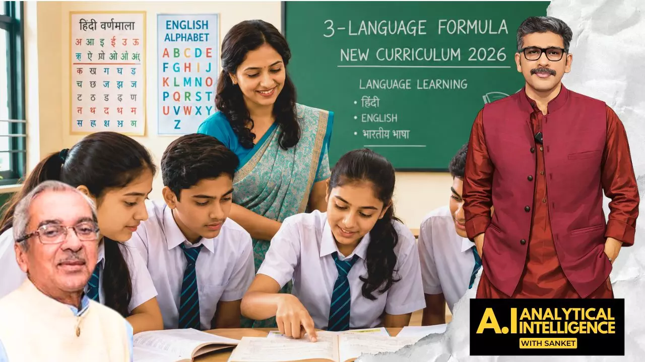 3 language policy in CBSE AI With Sanket