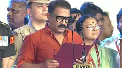Kerala LSG Minister KM Shaji rises above superstition to claim car no. 13