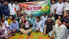 TMC protests against hawker eviction
