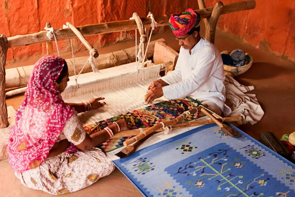 Indian fashion using local textiles and crafts are resource and time intensive, thus often costing more. Photo: istock