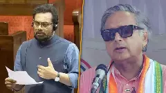 John Brittas (Left) and Shashi Tharoor