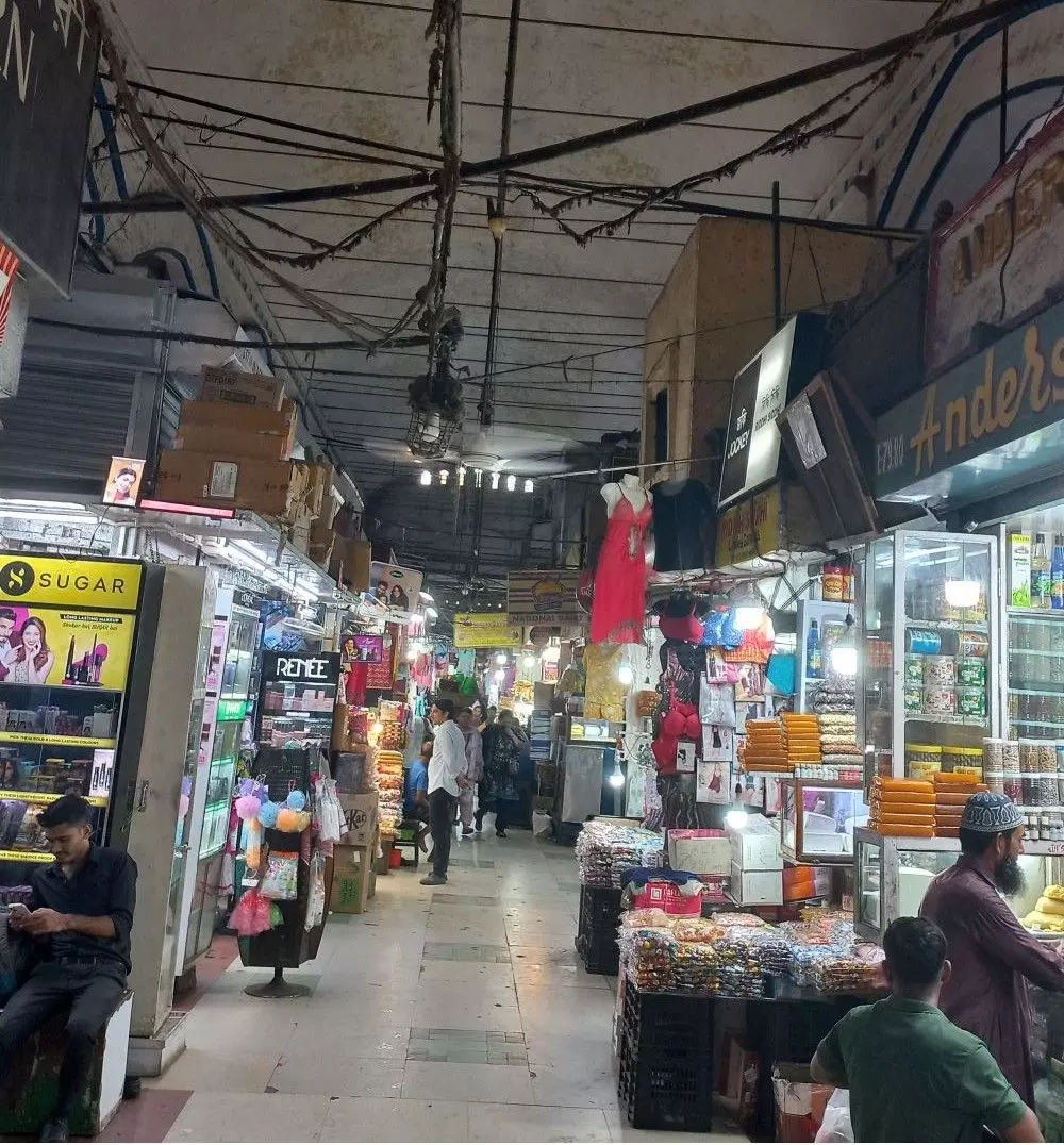 Shops inside New Market. Photo: Dipanjan Sinha