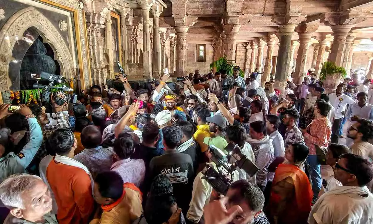 Bhojshala complex, Dhar, Madhya Pradesh Bhojshala complex, Dhar, Madhya Pradesh