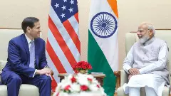 PM Modi meets Marco Rubio