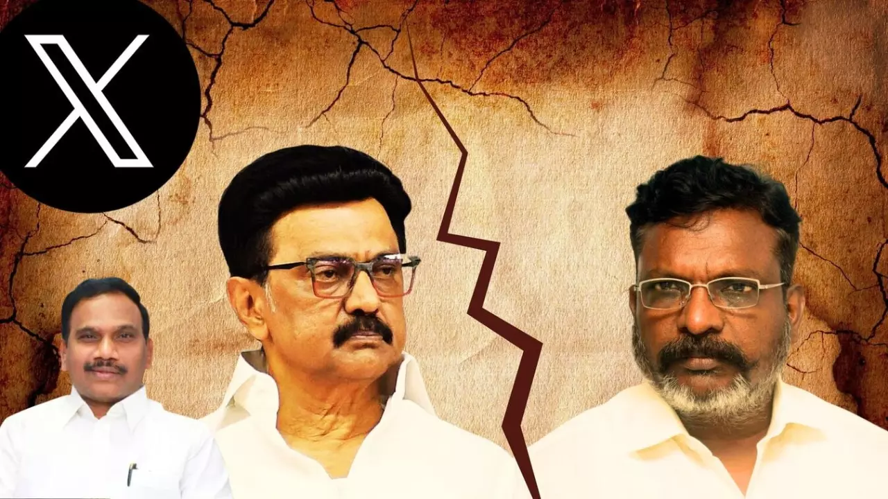 DMK, VCK and TVK leaders political controversy in Tamil Nadu