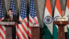 External Affairs Minister S Jaishankar with US Secretary of State Marco Rubio