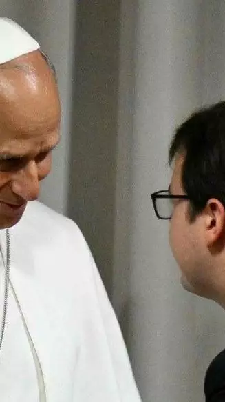 What is Anthropics Olah doing in the Vatican with Pope?