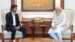 Vijay visited Modi for a quick meeting on May 27