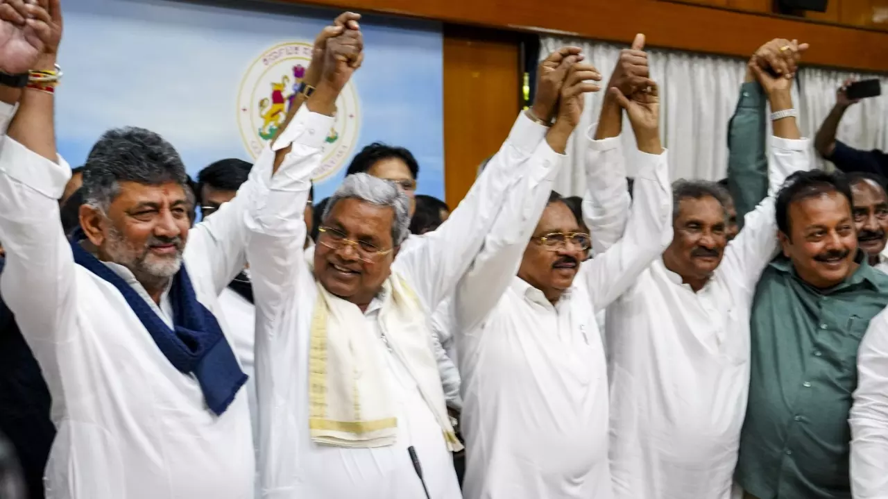 Siddaramaiah, DK Shivakumar