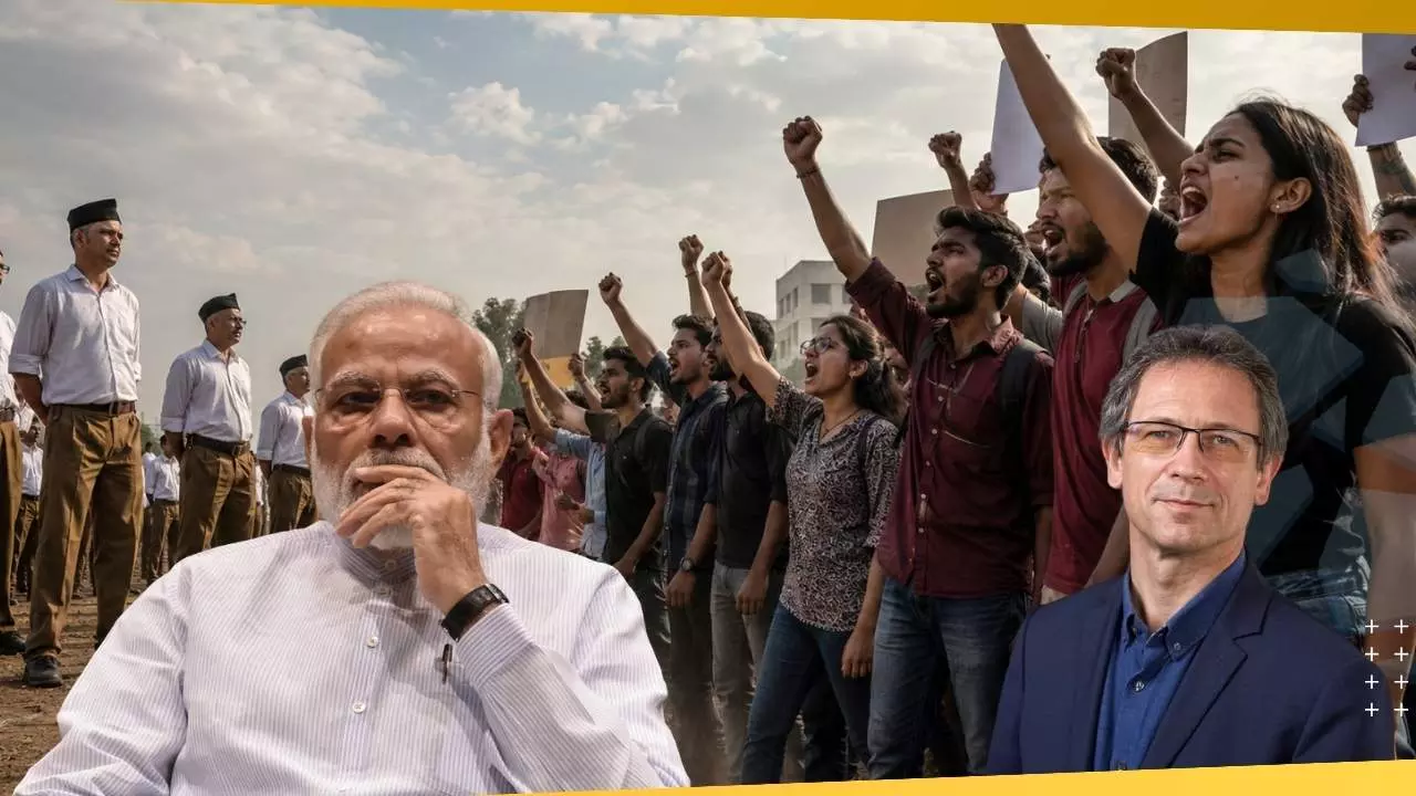 Political scientist Christophe Jaffrelot speaks on the RSS, Narendra Modi, Hindutva politics, electoral fairness, and the idea of a “deeper state” in India during an interview with The Federal.