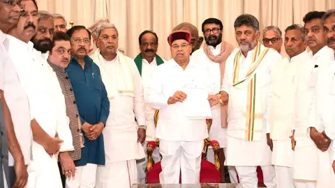 LIVE: Governor invites Shivakumar to take oath as Karnataka CM on June 3