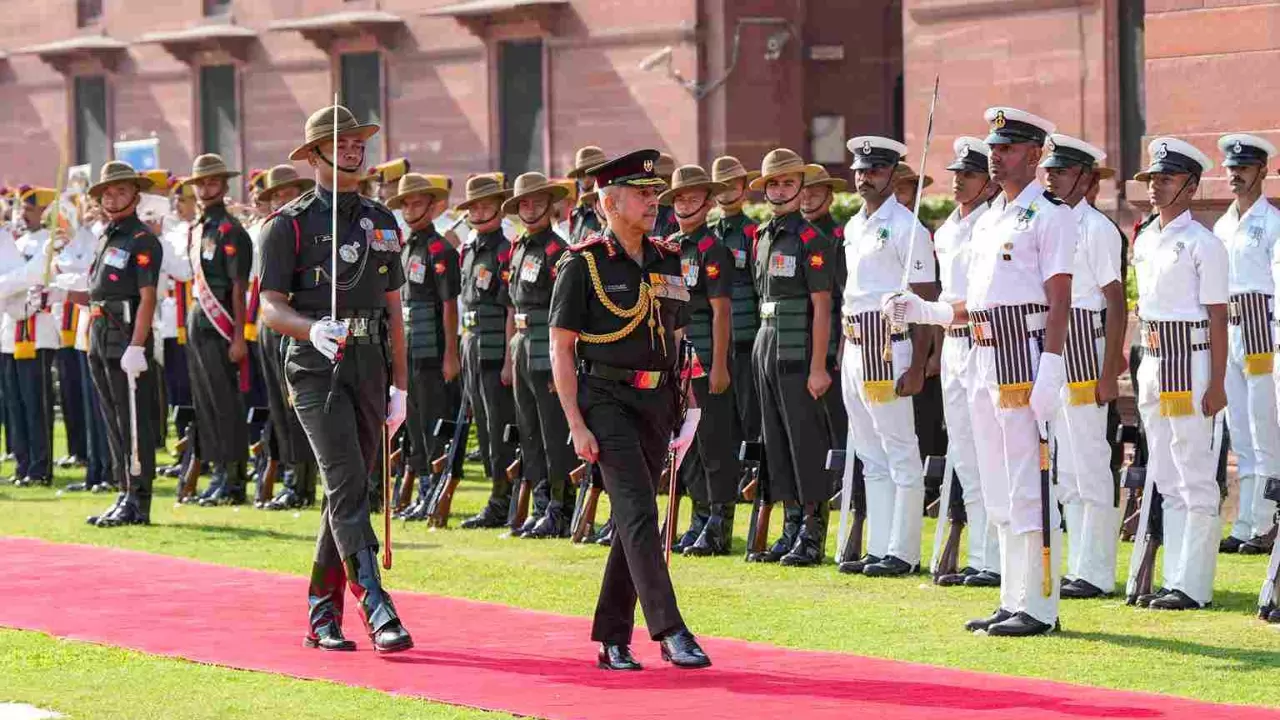 Gen NS Raja Subramani takes charge as India’s new Chief of Defence Staff