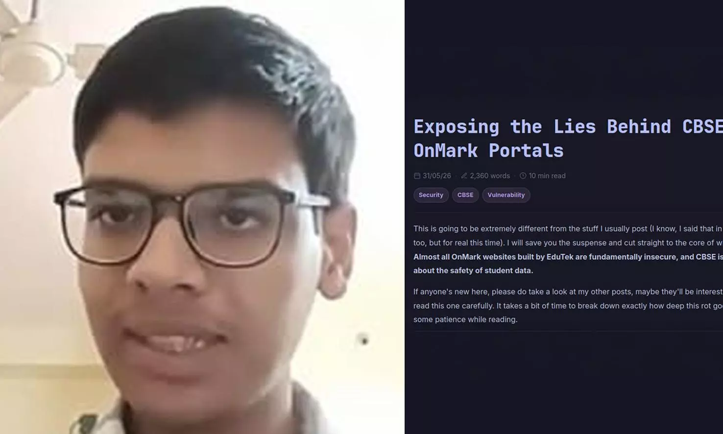 CBSE OSM row Jharkhand student tender analyis CBSE OSM row Jharkhand student tender analyis