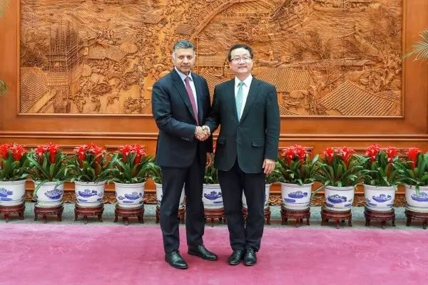 Indian Ambassador Vikram Doraiswami in Beijing Indian Ambassador Vikram Doraiswami in Beijing