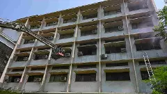 Education Ministry clarifies blaze occurred at SPA building, not its office