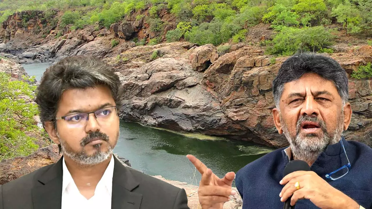 Mekedatu DK Shivakumar Joseph Vijay