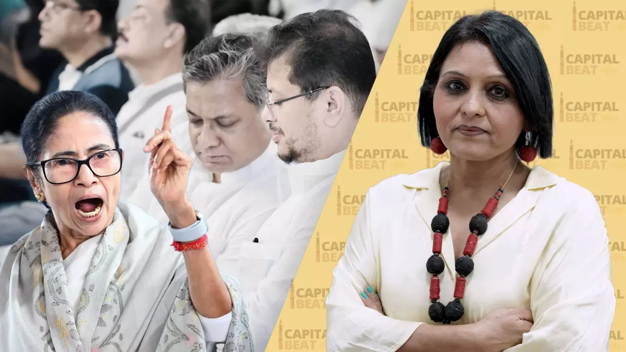 The growing internal crisis within the Trinamool Congress, including rebellion claims, leadership disputes
