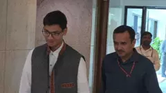 Sarthak Sidhant (Left)