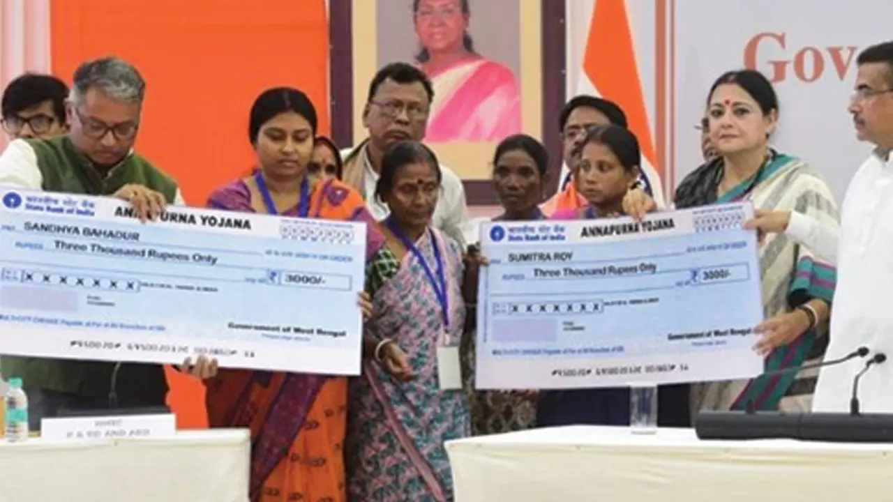 Annapurna Yojana launched in West Bengal