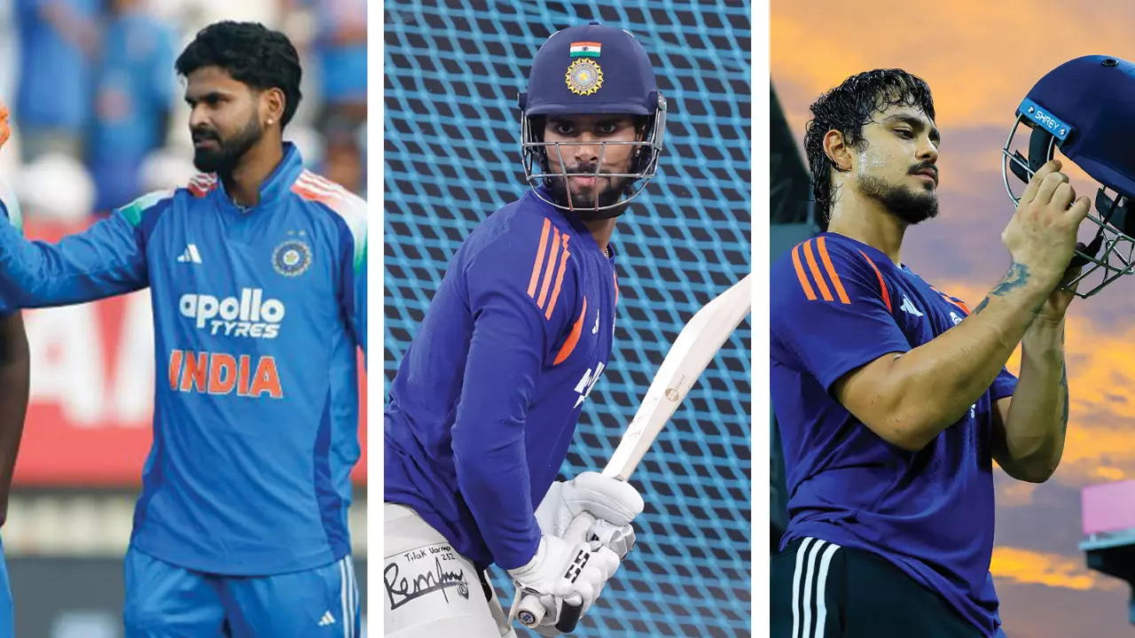 Shreyas Iyer, Tilak Varma, Ishan Kishan