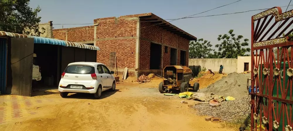 Ongoing construction at the site which used to have the mud pit to train the girls. Photo: Sat Singh Ongoing construction at the site which used to have the mud pit to train the girls. Photo: Sat Singh