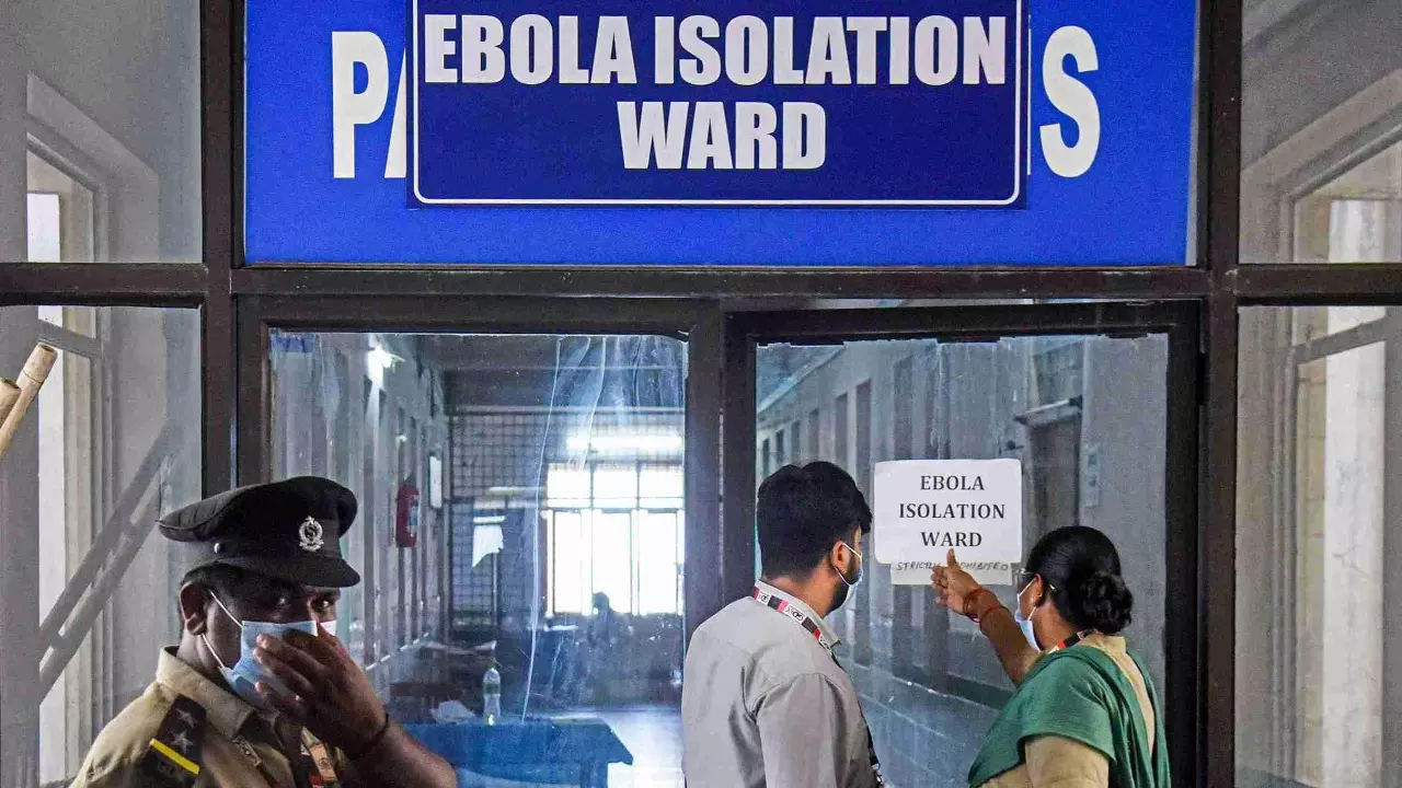 Ebola isolation ward