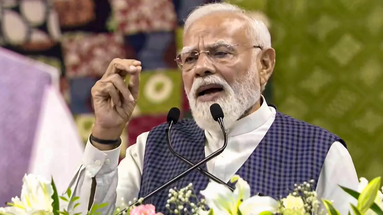 PM Modi in Surat, Gujarat