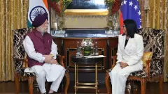 Union Minister for Petroleum and Natural Gas Hardeep Singh Puri and Venezuela