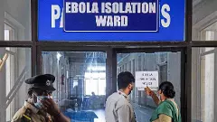 Ebola isolation ward