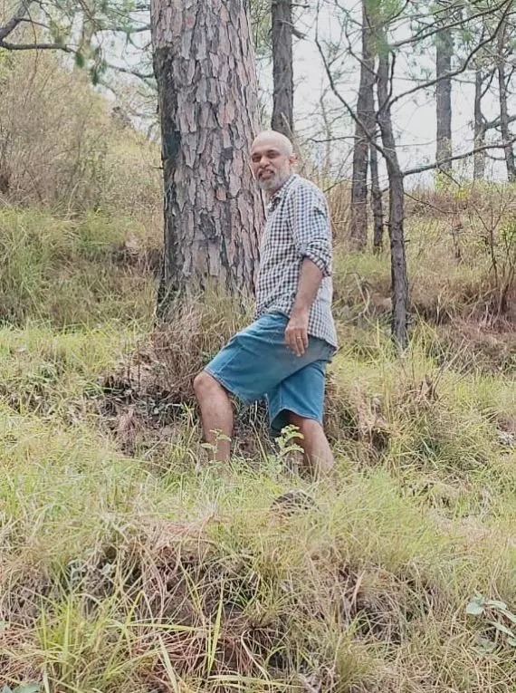 Nishant Beniwal amidst nature. Photo: By special arrangement