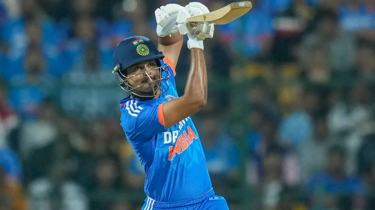 Shreyas Iyer. PTI